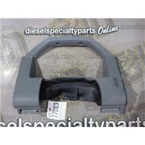 2011 2012 FORD F350 XLT 6.7 DIESEL AUTO 4X4 GAUGE CLUSTER SURROUND BEZEL - GRAY