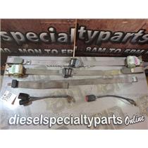 2000 2001 FORD F250 F350 7.3 DIESEL ZF6 2WD REGULAR CAB SEAT BELTS (SET) BEIGE