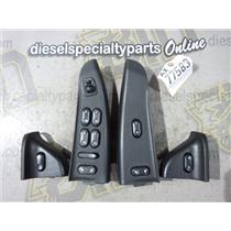 2005 2006 FORD F350 F250 XLT CREWCAB INTERIOR WINDOW / LOCK SWITCHES (4) BLACK
