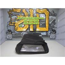 1986- 1993 CHEVROLET CORVETTE 5.7 AUTO OEM CONVERTIBLE TOP BLACK CANVAS W/ FRAME