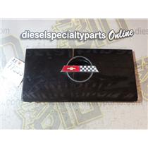 1989 1990 CHEVROLET CORVETTE 5.7 AUTO CONVERTIBLE FUEL GAS DOOR 10125966 BLACK