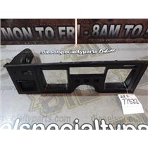 1989 1990 CHEVROLET CORVETTE 5.7 AUTO CONVERTIBLE  INSTRUMENT CLUSTER SURROUND