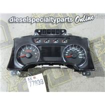 2013 2014 FORD F150 LARIAT 3.5 ECO BOOST AUTO 4X4 INSTRUMENT GAUGE CLUSTER OEM