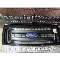 2013 2014 FORD F150 LARIAT 3.5 ECO BOOST AUTO 4X4 GRILLE - NOT PERFECT - BLACK