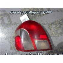 2001 2002 TOYOTA ECHO 2DR 4CLY 1.5L MANUAL OEM LEFT DRIVER SIDE TAIL LIGHT LAMP