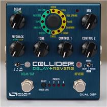 Source Audio Collider Delay + Reverb Pedal w/ Box #57459