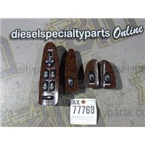2003 2004 BUICK REGAL SEDAN LS 3.8 V6 AUTO OEM WINDOW / LOCK SWITCHES WOODGRAIN