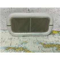 Boaters' Resale Shop of TX 2510 1106.07 LEWMAR #1 OPENING PORT, TRIM & SCREEN