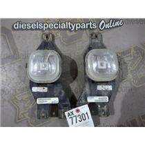 2002 2003 FORD F350 LARIAT CREWCAB 7.3 DIESEL AUTO 4X4 FOG LIGHT SET (2)
