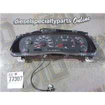 2002 2003 FORD F350 LARIAT CREWCAB 7.3 DIESEL AUTO 4X4 INSTRUMENT GAUGE CLUSTER
