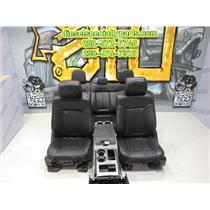 2014 2015 FORD F150 LARIAT CREWCAB BLACK LEATHER SEATS / CONSOLE HEATED MEMORY