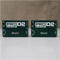 2 Radial Engineering ProD2 Stereo Direct Boxes #56932