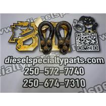 2002 2003 FORD F350 LARIAT CREWCAB TOW HOOK SET ( 2 )  - BLACK OEM