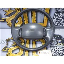 2002 2003 FORD F350 LARIAT 7.3 DIESEL AUTO 4X4 STEER WHEEL (GRAY) HORN CONTROLS