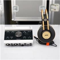 Native Instruments Komplete Audio 6 Interface w/ AKG K92 Headphones & Art Tube MP Studio! #57626