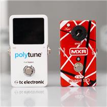 MXR EVH Phase 90 & TC Electronic Polytune Tuner Pedal & Hosa Patch Cables #57597