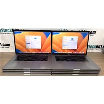 Lot 8 Apple MacBook Pro 15" 2017 i7-7th 2.8GHz 16gb RAM 256gb SSD TouchBar Parts