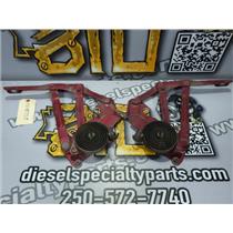 1996 1997 DODGE 3500 2500 EXT CAB 5.9 DIESEL OEM HOOD HINGES (SET) RED