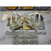 2001 2002 DODGE 3500 5.9 24V DIESEL NV5600 4X4 OEM HOOD HINGES (WHITE) SET