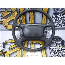 2001 2002 DODGE 3500 2500 SLT OEM INTERIOR LEATHER STEER WHEEL HORN 6/10