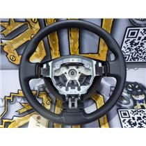 2010 2011 NISSAN ROGUE 2.5 4CLY AWD AUTO OEM STEERING WHEEL (BLACK)