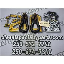 2005 2006 FORD F350 F250 LARIAT 6.0 DIESEL AUTO 4X4 TOW HOOKS SET ( 2 ) BLACK