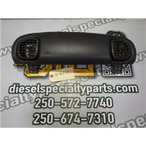 1998.5 1999 DODGE 2500 SLT EXT CAB PASSENGER SIDE DASH COVER TRIM VENTS CHARCOAL