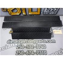 2013 2014 FORD F150 XLT 3.5 ECO BOOST AUTO CREWCAB DOOR SILL KICK PLATES BLACK