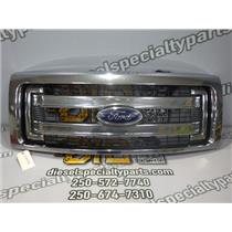2013 2014 FORD F150 XLT 3.5 ECO BOOST AUTO 4X4 CHROME OEM FRONT GRILLE GRILL