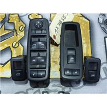 2012 2013 DODGE 1500 SLT 5.7 HEMI AUTO 4X4 OEM POWER WINDOW LOCK SWITCHES (4)