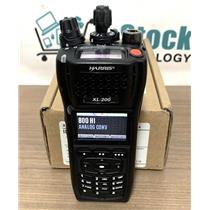 Harris XL-200 P25 VHF UHF 7-800MHz Portable 2-Way Radio  Model #: XL-PFM1M-C1D1