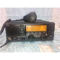 Boaters’ Resale Shop of TX 2512 0601.01 ICOM IC-M710 SSB TRANSCEIVER BASE w MIC