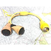 Boaters' Resale Shop of TX 2511 2202.01 MARINCO EEL 50AMP 125/250V Y-ADAPTER