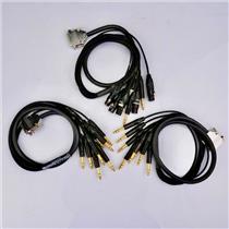 4' Mogami 2932 8-channel DB25-TRS Gold & DB25 to TRS/XLR Snake Cables #56610