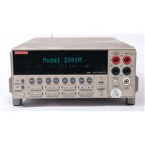 Keithley 2001 7.5 Digit 7 1/2 Digit Multimeter DMM AS-IS