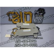 2012 2013 DODGE 1500 SLT 5.7 HEMI AUTO 4X4 SUN VISOR SET - TAN COLOR OEM