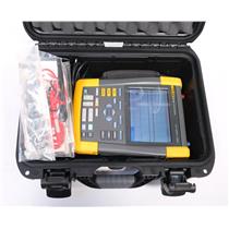 Fluke 190-202 ScopeMeter 2.5GS/s 2 Channel 200MHz Oscilloscope with Case