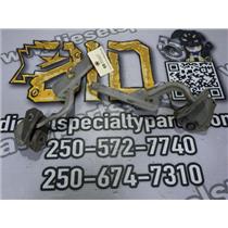 2000 2001 FORD RANGER XLT 4.0 2WD MANUAL HOOD HINGE SET (2) SILVER OEM