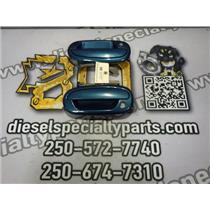 2000 2001 FORD F150 EXT CAB XLT 4.6 4X4 OEM EXTERIOR DOOR HANDLES (PAINTED) SET