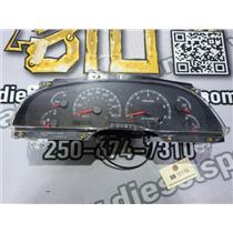 2000 2001 FORD F150 EXT CAB XLT 4.6 4X4 OEM INSTRUMENT GAUGE CLUSTER KMH -TESTED