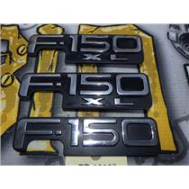 1997 1998 FORD F150 REGULAR CAB XL 4.6 4X4 OEM EMBLEMS SET F150 - XL