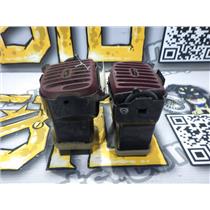 1997 1998 FORD F150 REG CAB XLT 4.6 4X4 OEM DASBOARD DASH VENTS (RED) - SET OF 2