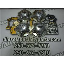 2002 2003 FORD F150 EXT CAB KING RANCH 5.4 AUTO 4X4 CENTER HUB CAPS SET ( 4 )