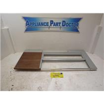 KitchenAid Refrigerator W11563404 W10794646 Tuck Glass Shelf Assy Used