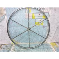 Boaters' Resale Shop of TX 2512 1351.24 SS 24" STEERING WHEEL FOR 1" SHAFT