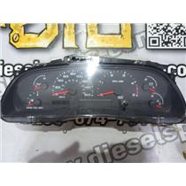 2003 2004 FORD F350 XLT 6.0 DIESEL ZF6 2WD INSTRUMENT GAUGE CLUSTER 4C3410849DD
