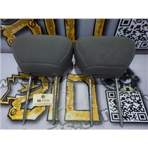 2003 2004 FORD F350 XLT EXTENDED CAB INTERIOR HEAD RESTS (GRAY) CLOTH SET