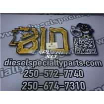 2000 2001 FORD EXPLORER 4.0 AUTOMATIC EMBLEM SET ( EXPLORER XLT ) OEM