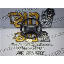 2000 2001 DODGE 2500 5.9 DIESEL NV5600 4X4 STEER WHEEL - BLACK OEM RATED 8/10