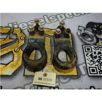 1999 2000 FORD F550 F450 XL 7.3 DIESEL ZF6 4X4 FRONT OEM TOW HOOKS (SET) PAIR